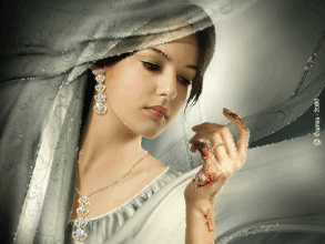 漂亮意境的唯美女子