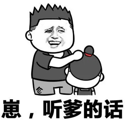崽，乖乖听爹的话