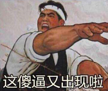 快看，这傻逼又出现啦