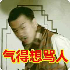 真的是，气得我想骂人