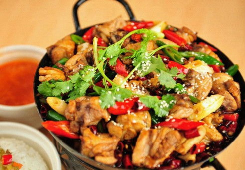 美味的干锅鸡块