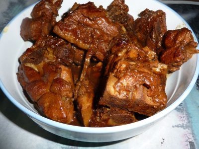 大众口味的东北酱排骨