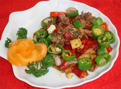 超精美的小炒肉