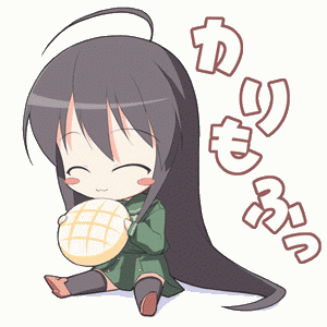 爱啃面包的小女娃