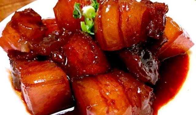 精美的红烧肉