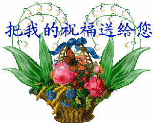 把我的祝福送给你