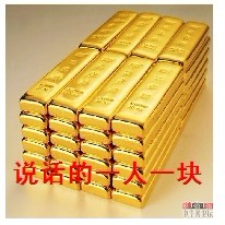 出来说话的每个奖励一块金币
