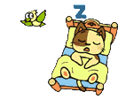 睡醒了，起床了