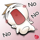 NO，躺在地上撒娇的洋葱头