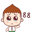88，我好难过哦