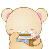 小熊宝宝不停刷牙