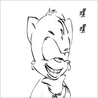 嘿嘿，静态版坏笑