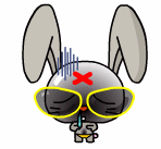 霉糗兔QQ表情图片大全