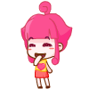 调皮的贝贝女孩