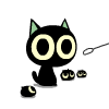 逗猫表情之罗小黑QQ表情