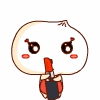 画完口红亲你一个