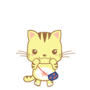 星猫宝宝送爱心，献飞吻