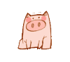 卡瓦伊猪乐桃表情
