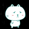 难过的笨猫