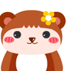 笨笨熊唉声叹气