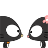 流泪表情之嘿莉猫QQ表情