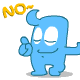 海狗摆手指说“NO”
