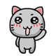 调皮的灰猫大人
