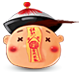 僵尸娃娃QQ表情，卡通版僵尸头像图片