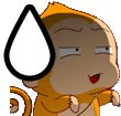 搞笑的卡通小猴