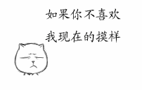 如果你不喜欢我现在的模样，我可以换一下