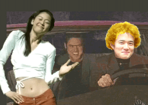 PS版三人坐车