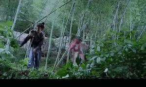 敢不听我吩咐，踢你两脚