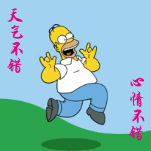 天气不错，心情也不错