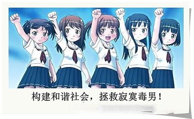构建和谐社会，远离寂寞毒男