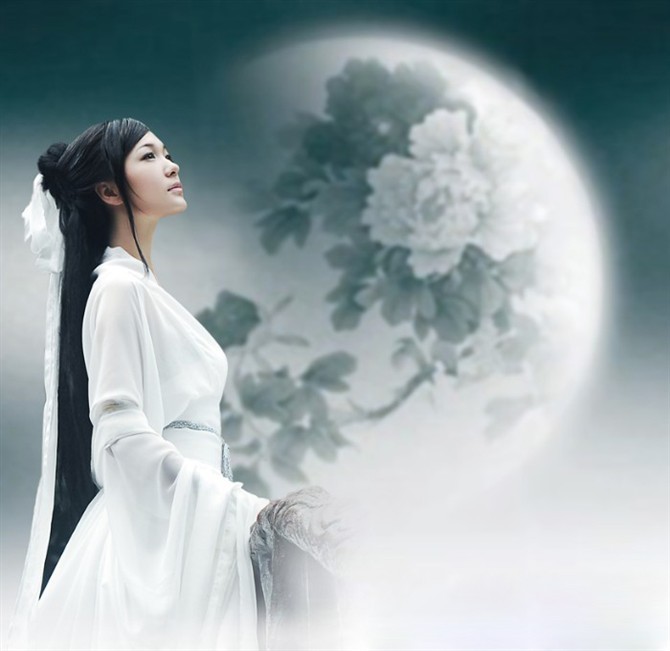 古典漂亮唯美女人