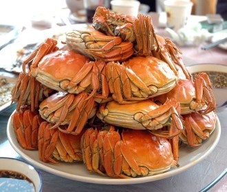 送你一盘清蒸螃蟹