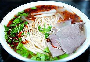 一碗色香味美的面