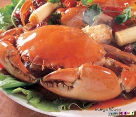 漂亮美味的河蟹