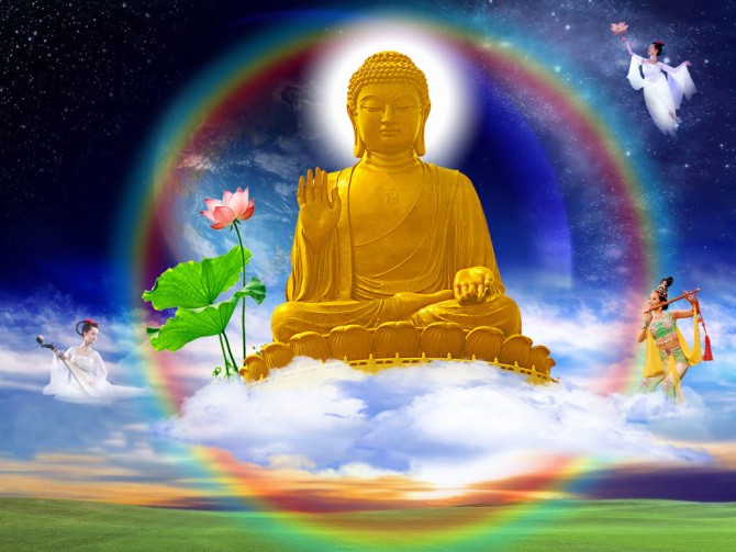 佛祖现身，快快来朝拜一下