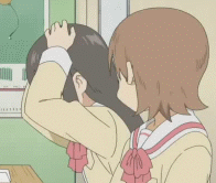 原来是一个秃头