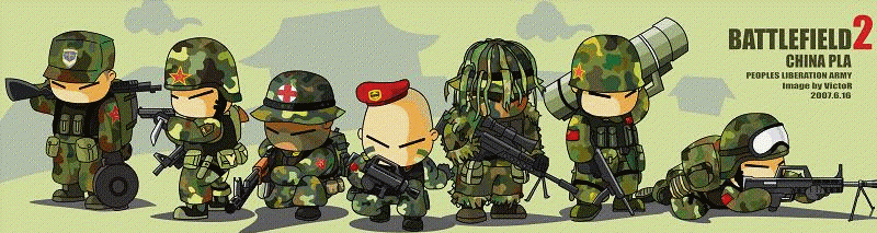 各国的CS游戏装备