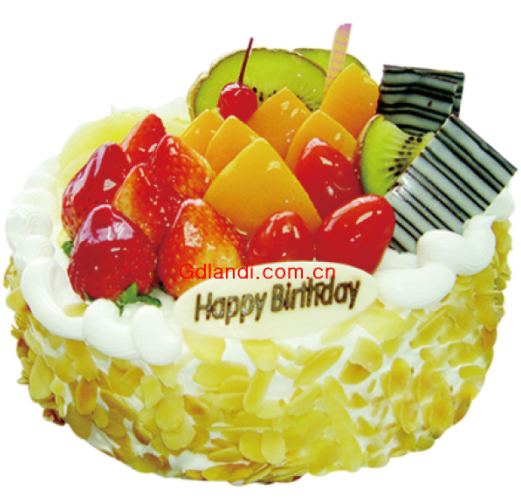 漂亮的水果型蛋糕