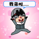 我跑着来啦