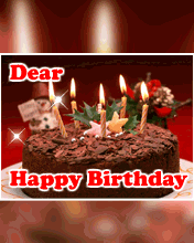 Dear，happy birthday