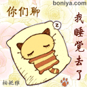 你们聊吧，我睡觉觉去了