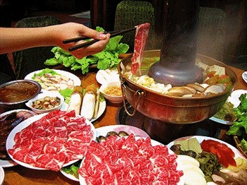 一起来吃羊肉火锅