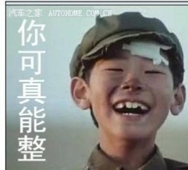 你可真能整呀