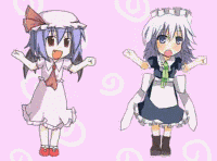 欢乐跳舞的卡通娃娃