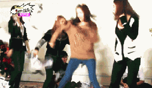 疯狂的秀街舞甩头发