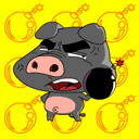 黑猪猪喝斥人，你找死